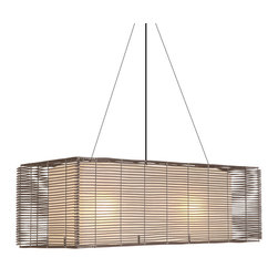Hive - Hive Kai Square Outdoor Pendant Lamp - Bathroom Vanity Lighting
