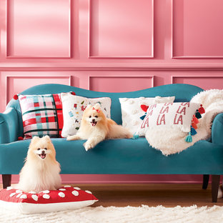 Eclectic & Bright Holiday Throw Pillow Collection