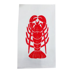 Coastal Assortment-Red  Lobster - Dish Towels