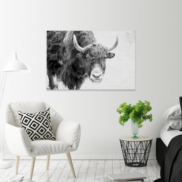 "Buffalo Forward" Painting Print on Wrapped Canvas