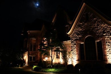 This is an example of a traditional landscaping in St Louis.