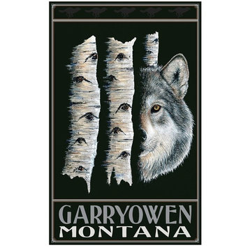 Dave Bartholet Garryowen Montana Shadow Dancer Art Print, 30"x45"