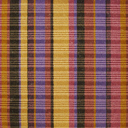 Marsala Plaid Wool Carpet - Area Rugs