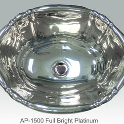 Full Gold & Platinum Decorations - Bathroom Sinks