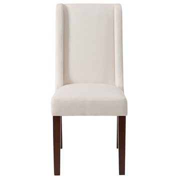 Madison Park Brody Dining Chair Set of 2, Cream