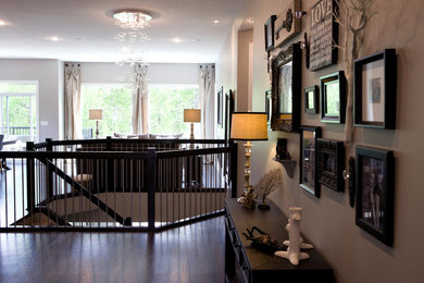 Trendy home design photo in Calgary
