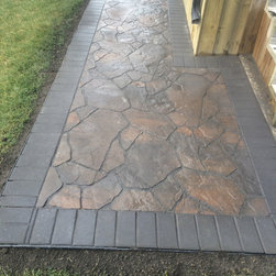 Patio Slab Walkways - Landscaping Stones And Pavers