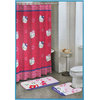 Hello Kitty Bathroom Sanrio Poodle Shower Curtain Rugs Set