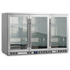 3-Door Heating Glass Undercounter Beverage Cooler Drink Center