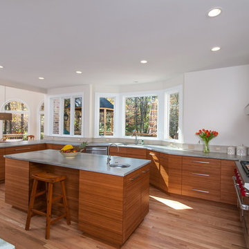 A Modern Open Plan Kitchen