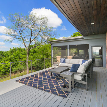 A Custom Contemporary One Story Home In Madeira, Ohio