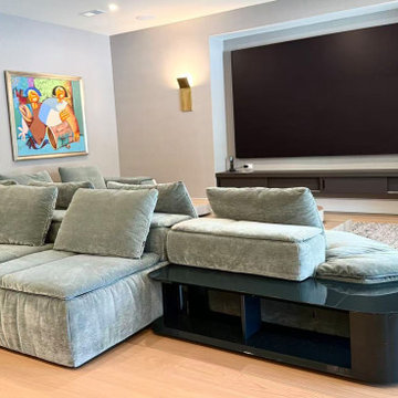Luxury Media Room & Entertainment Lounge Design
