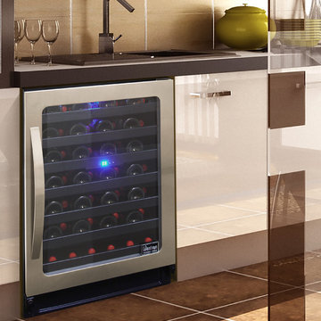 50 Bottle Seamless Wine Cooler
