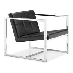 Carbon Occasional Armchair by Zuo Modern - Armchairs And Accent Chairs