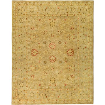 Safavieh Antiquity Collection AT822 Rug, Brown/Beige, 9'6"x13'6"