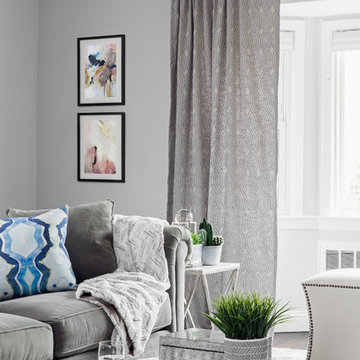 A Family Friendly Mid-Century Modern Makeover