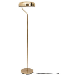 OttLite Archer Floor Lamp, Satin Brass - Transitional - Floor Lamps - by  OttLite Technologies | Houzz