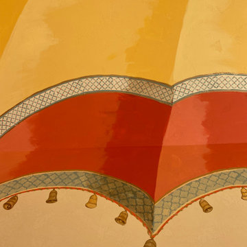 Sunroom tent ceiling