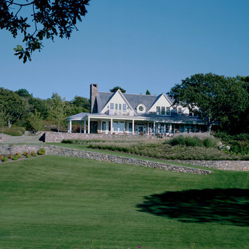 Waterfront Shingle Style Home
