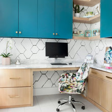 corner desk built in
