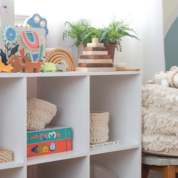Rainbow Mural - Toddler Room