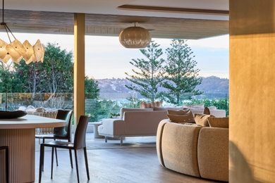 Contemporary dining room in Sydney.
