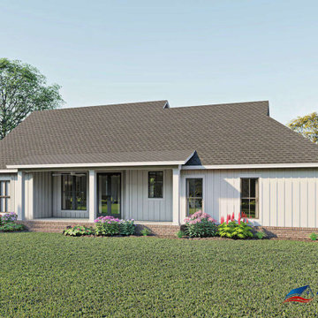 Modern Farmhouse House Plan 041-00221