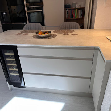 Contemporary Neutral Kitchen in Lanark