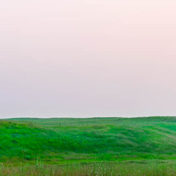 Prairie Panorama with Smoke Filtered Sun, north of Stillwater, Minnesota - Photographs