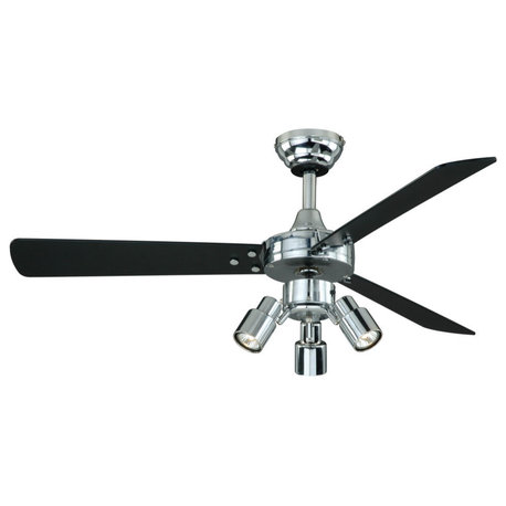 Cyrus 42" LED Ceiling Fan Chrome