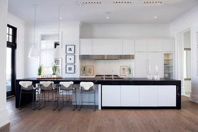 Kitchen - contemporary kitchen idea in Other