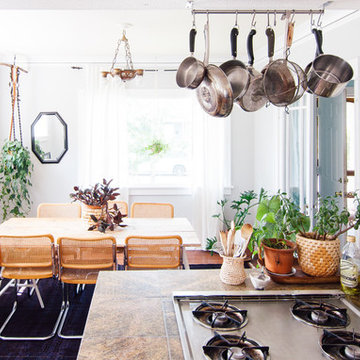 My Houzz: Welcoming Boho Design in a Colorful 1927 Bungalow