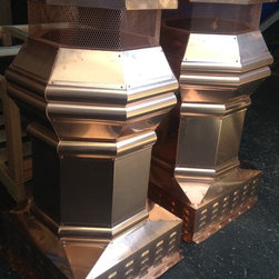 Copper Chimney Caps, Shrouds and Pots - Products