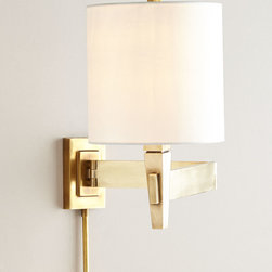 Visual Comfort Architects Swing-Arm Sconce - Wall Sconces