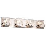 ArtCraft - ArtCraft AC11574PN Wiltshire - Four Light Wall Mount - Designed by Lighting Pulse, the "Wiltshire" bathroWiltshire Four Light Polished Nickel HammUL: Suitable for damp locations Energy Star Qualified: n/a ADA Certified: n/a  *Number of Lights: Lamp: 4-*Wattage:60w Candelabra Base bulb(s) *Bulb Included:No *Bulb Type:Candelabra Base *Finish Type:Polished Nickel