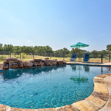 Beach Entry & Weeping Wall Pool