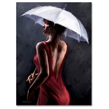 The Macneil Studio 'Lady In Red' Canvas Art, 24"x18"