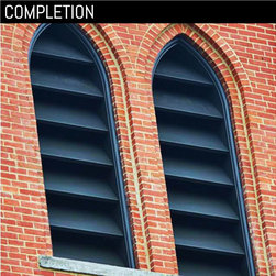 St. Stephens Episcopal Church Gotich Shutters - Exterior Shutters