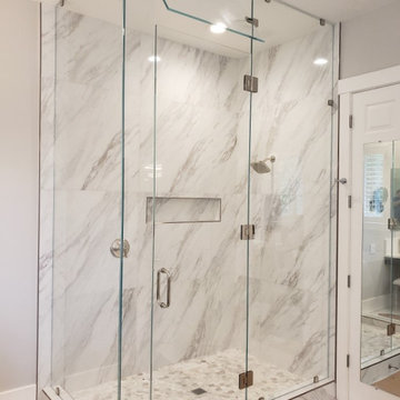 90 Degree Steam Shower
