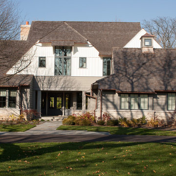 Transitional Custom Built Home By Dave Knecht