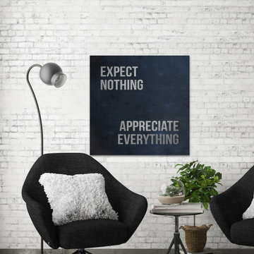 "Appreciate Everything" Painting Print on Wrapped Canvas