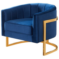 Contemporary Armchairs And Accent Chairs by Meridian Furniture