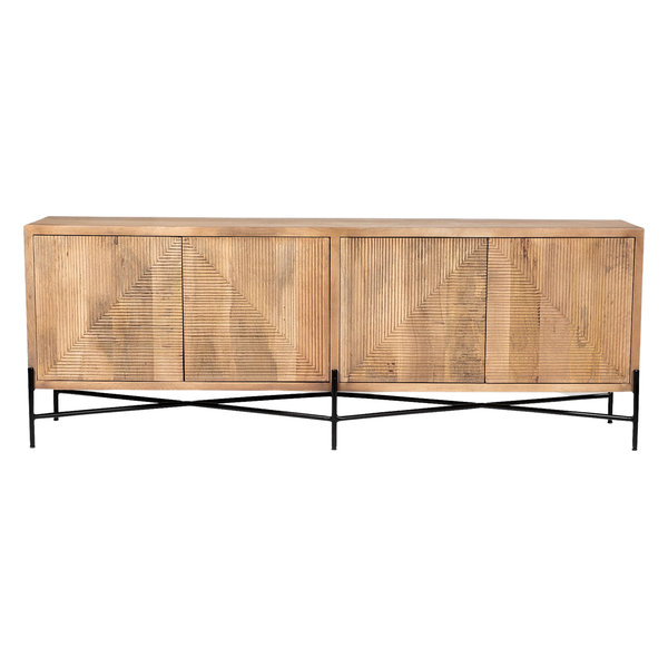 Modern Solid Wood Sideboard, Cairo