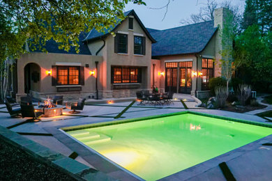 Example of a pool design in Denver