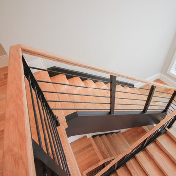Project #73 | Bold Modern Staircase with Integrated Lighting