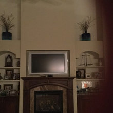 living room wall