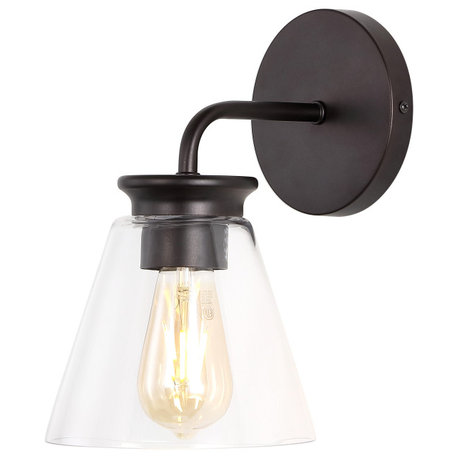 Kondo Modern Farmhouse Iron LED Vanity, 1-Light
