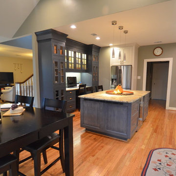 View into kitchen from breakfast room