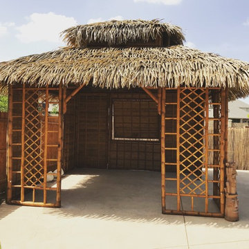 Custom Bamboo Thatch Cabana