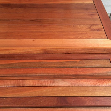 Mahogany Front Porch